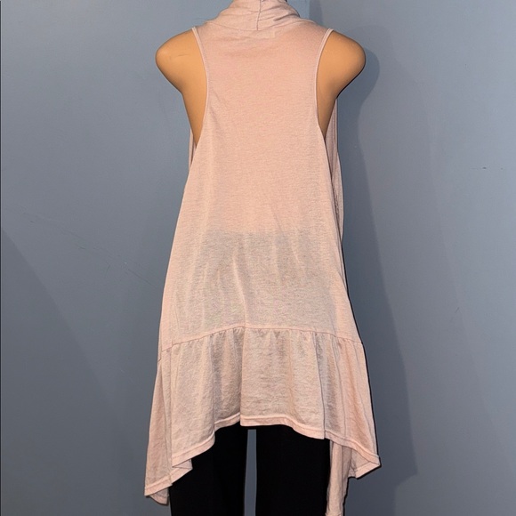 Fourteen and 9th Sleeveless Cardigan With Lace Accents - Size Large - Picture 5 of 8